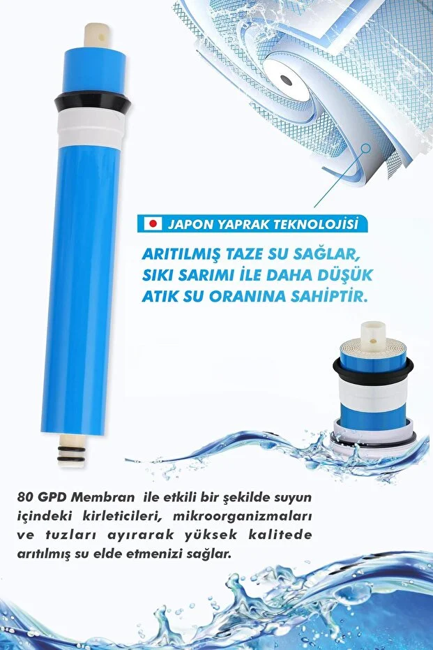12 Aşamalı Alkali Standart Memb. Multimineralli Çelik Tanklı Su Arıtma Cihazı